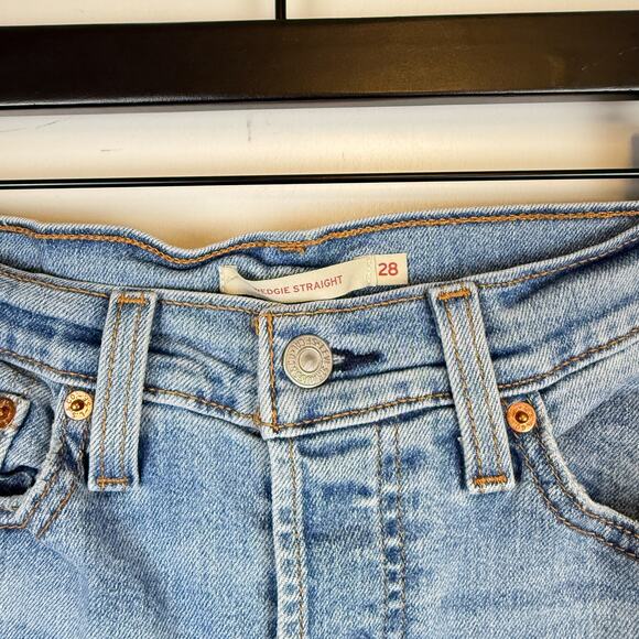 Levi’s Low Pro Straight Jeans 30” 100% Cotton Light Blue A0964 - 29 W29 - Picture 11 of 11